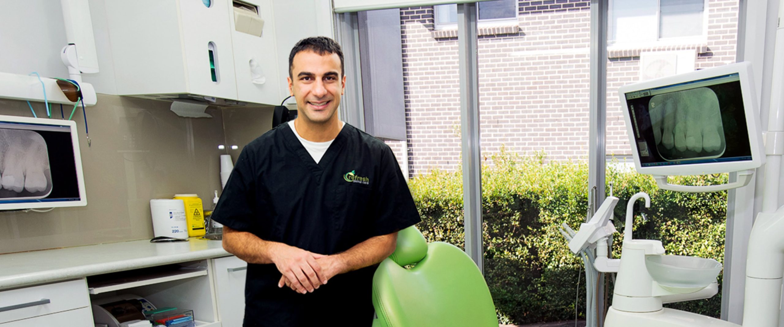 Dr. Arash Shahabi, Principal Dentist at Refresh Dental Care Miranda